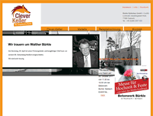 Tablet Screenshot of clever-keller.com